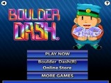 Onlinovka, online flash hra Boulder dash