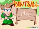 Onlinovka, online flash hra Paintball