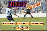 Onlinovka, online flash hra Penalty fever