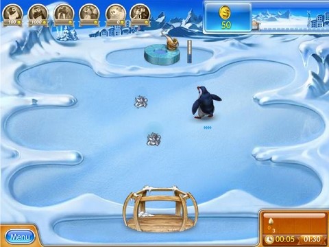 Onlinovka, online hra Farm frenzy 3 Ice age