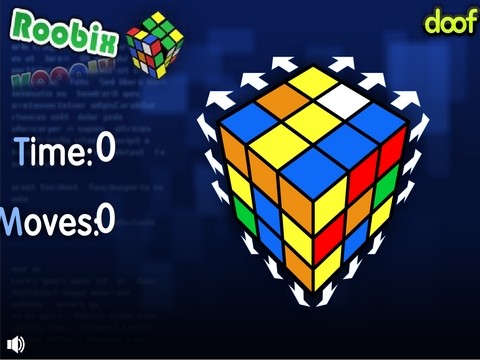 Onlinovka, online hra Rubikova kostka