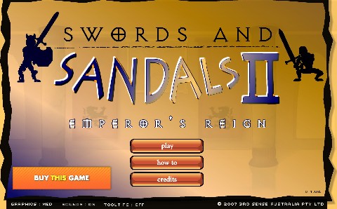 Onlinovka, online hra Swords and Sandals 2
